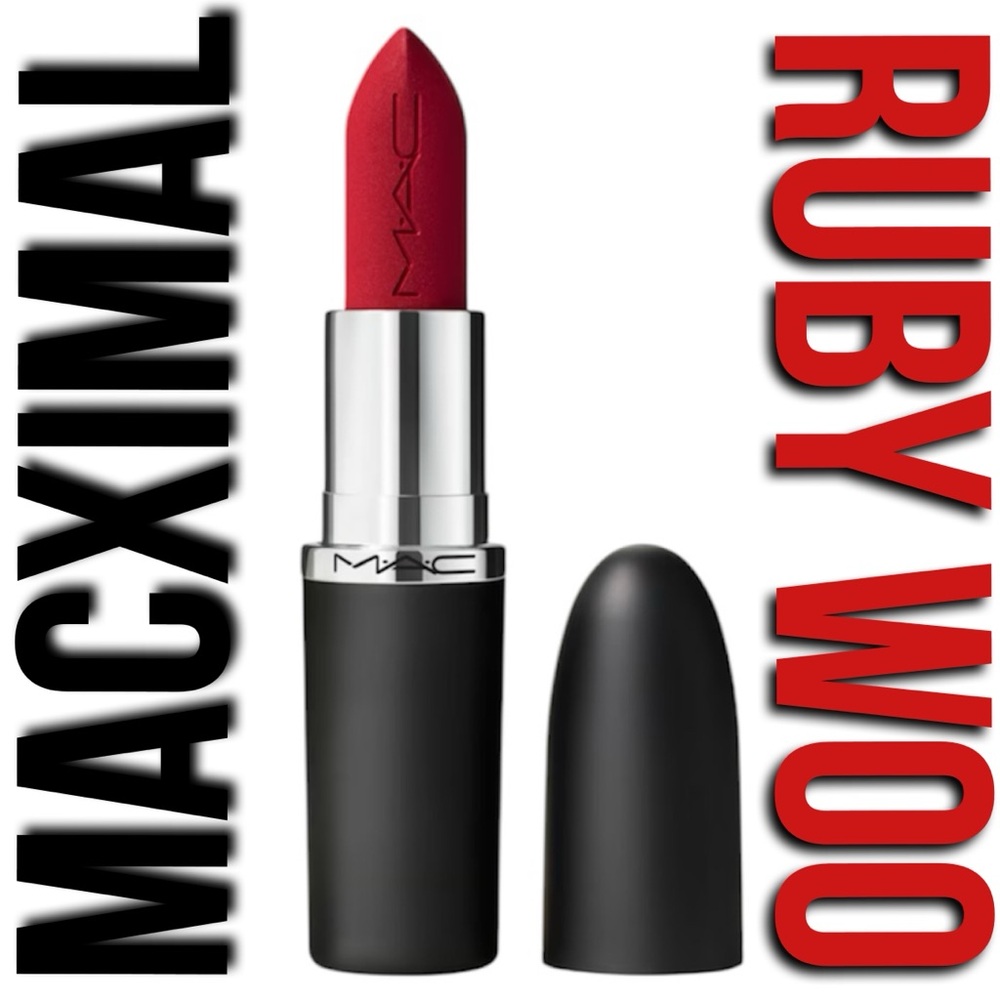 x1 MAC RUBY WOO MACXIMAL LIPSTICK BRAND NEW BOXED
